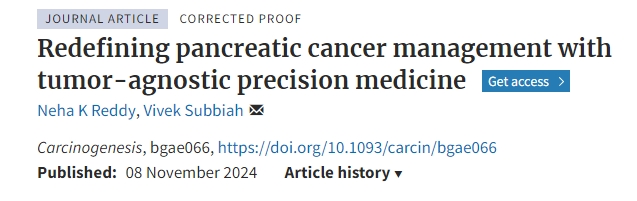 pancreatic cancer management