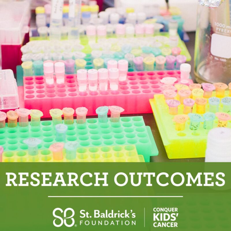 St. Baldrick's Foundation - Research Outcomes: Unlocking Hope