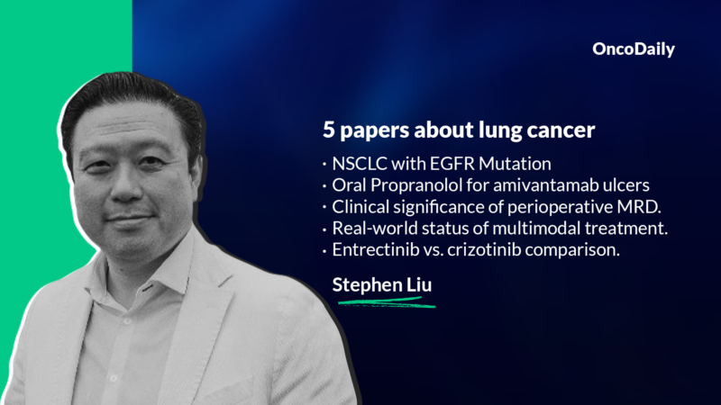 5 papers about Lung Cancer suggested by Stephen Liu