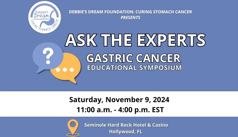 DDF: Curing Stomach Cancer will Host Educational Symposium Highlighting Gastric Cancer Awareness Month