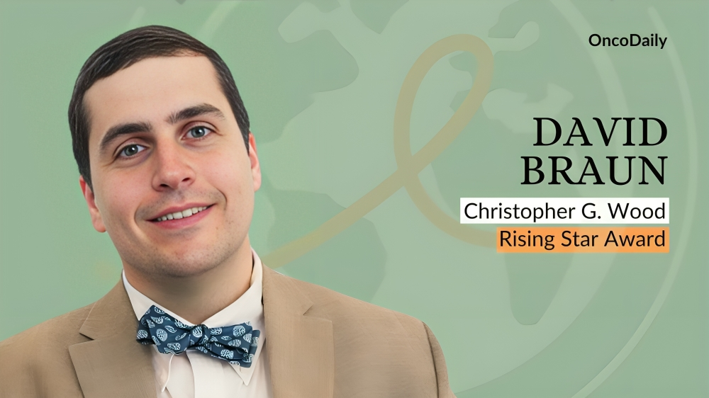 David Braun Receives the Dr. Christopher G. Wood Rising Star Award