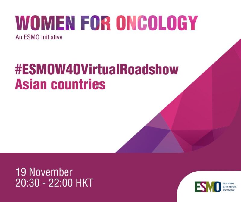 ESMO Women For Oncology Virtual Roadshow