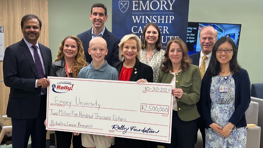 Fueling groundbreaking pediatric cancer research with Winship Cancer Institute – Rally Foundation