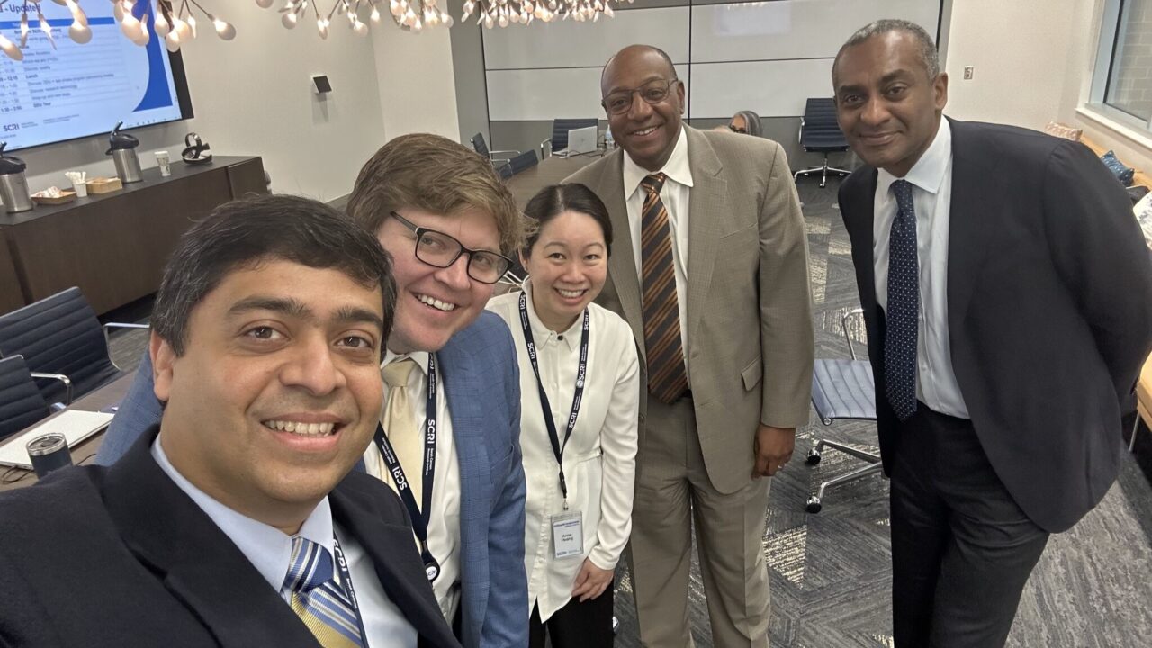 Vivek Subbiah: Fantastic meeting with amazing leaders from Virginia Oncology Associates