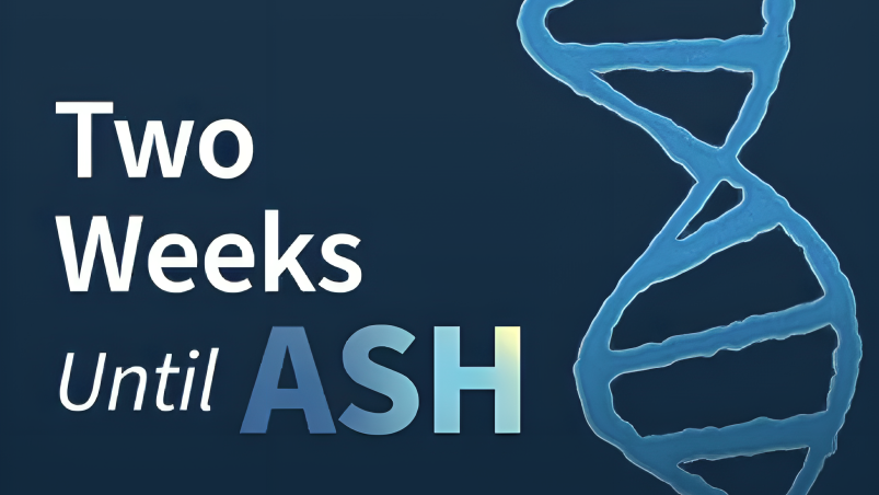 Two Weeks Until ASH Meeting – City of Hope