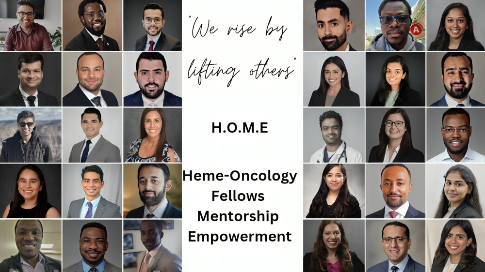 Inviting the match2025 cohort of HemeOnc fellows for our Mentorship Program – H.O.M.E