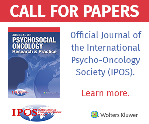 IPOS - Call for the papers for the The Journal of Psychosocial Oncology Research and Practice