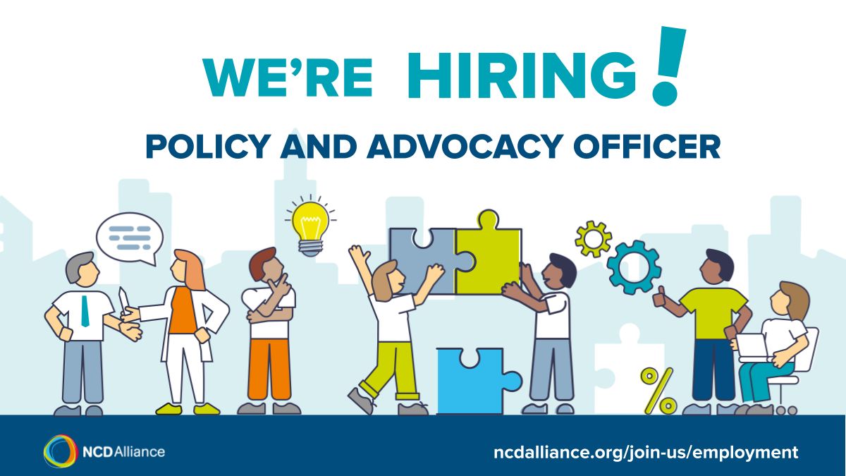 NCD Alliance is looking for a Policy and Advocacy Officer