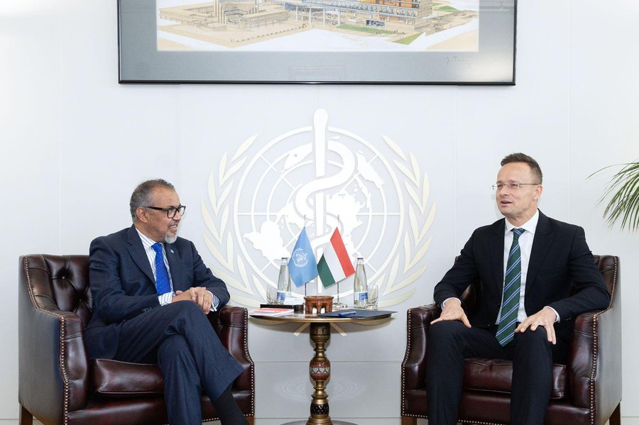 Tedros Adhanom Ghebreyesus: Meeting with Foreign and Trade Minister Péter Szijjártó