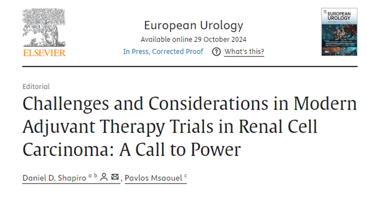 Pavlos Msaouel: How the observed adjuvant immunotherapy trial result discrepancies in kidney cancer