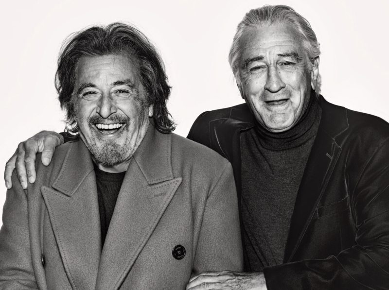 Robert De Niro with Al Pachino 