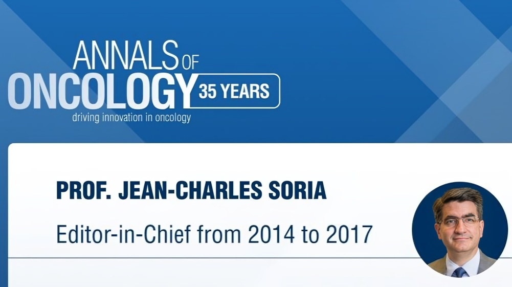 Jean-Charles Soria’s discussion about Annals Of Oncology’s evolution and its impact on oncology – ESMO