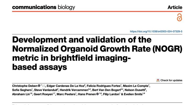 Nelson Dusetti: A key step forward in Organoid-Based Drug Screening