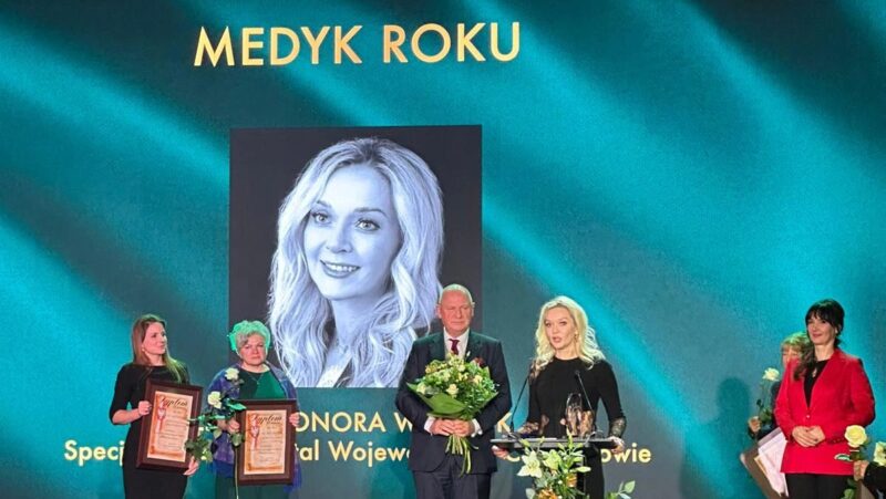 Sebastian Szmit: Congratulations to Dr. Eleonora Wesołek, Medic of the Year