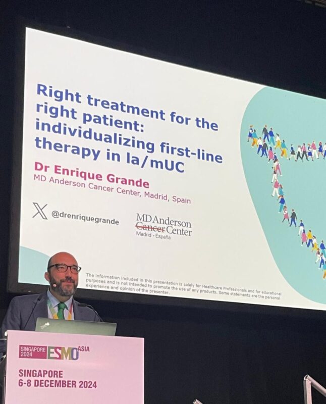 Enrique Grande: Honored to participate in ESMO Asia 2024 in Singapore