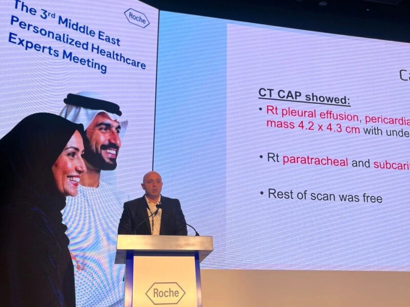 Ahmed Magdy Rabea: I gave a case presentation in a MTB format during the 3rd Personalized Healthcare Forum in Dubai