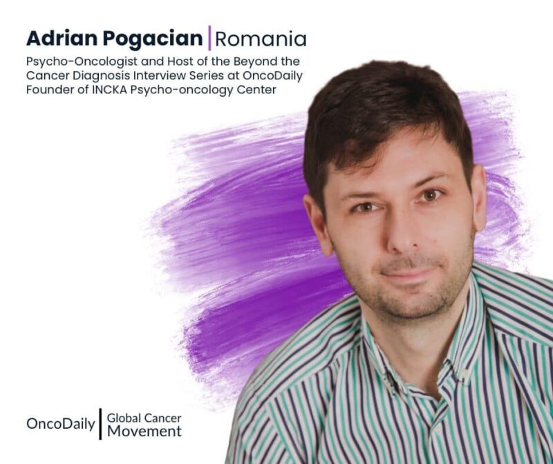 Adrian Pogacian: Honored to give a speech at Global Cancer Movement