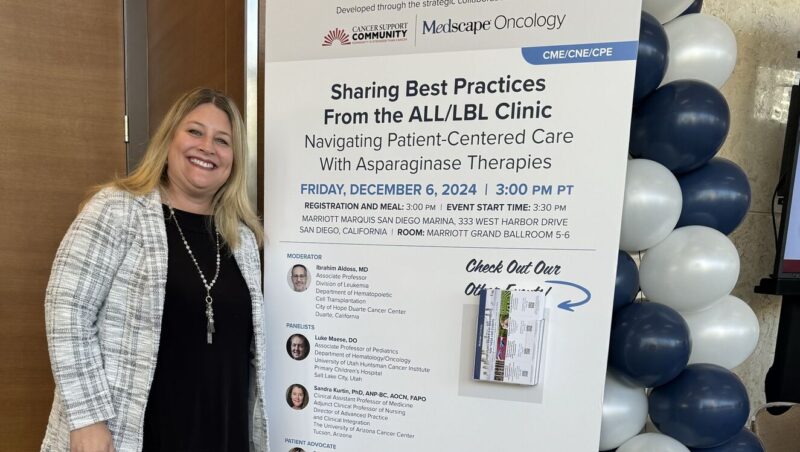 Cate OReilly: Sharing best practices from ALL/LBL Clinic at ASH 2024