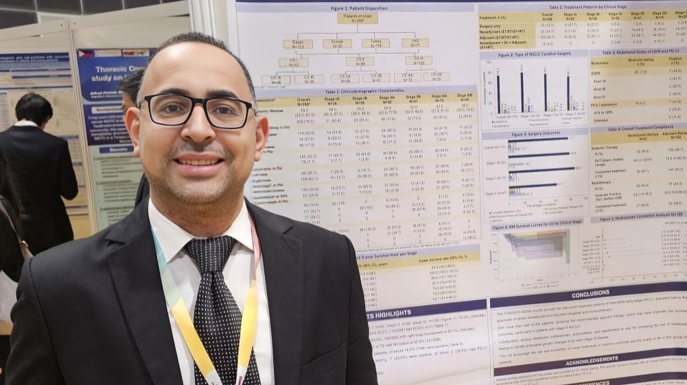 Mohamed Emam Sobeih: Thrilled to participate in ESMO ASIA 24 Conference