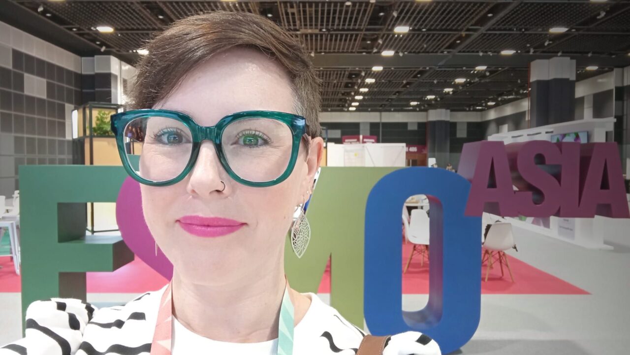 Brittney Abernathy: ESMO Asia has been a whirlwind