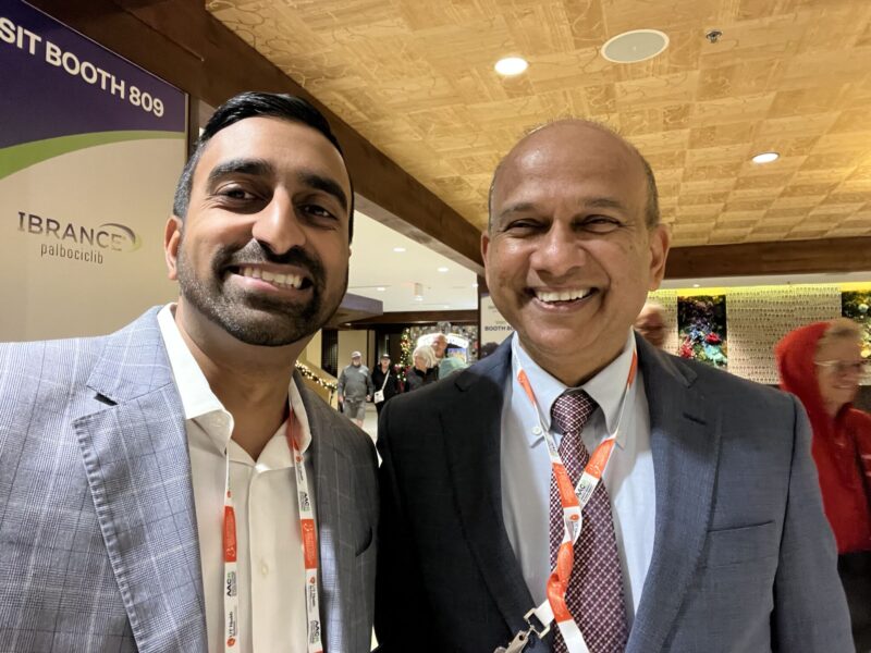 Matthew Kurian: Fantastic 1st day at the 2024 San Antonio Breast Cancer Symposium