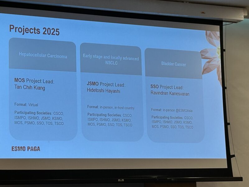 Ravindran Kanesvaran: Evidence-based ESMO guidelines for Asian populations