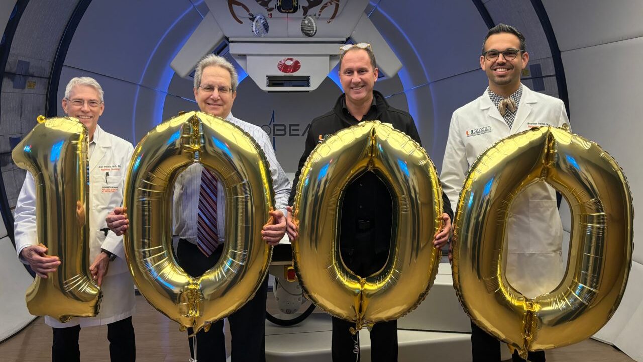 Celebrating the Treatment of Our 1000th Proton Therapy Patient – Sylvester Comprehensive Cancer Center