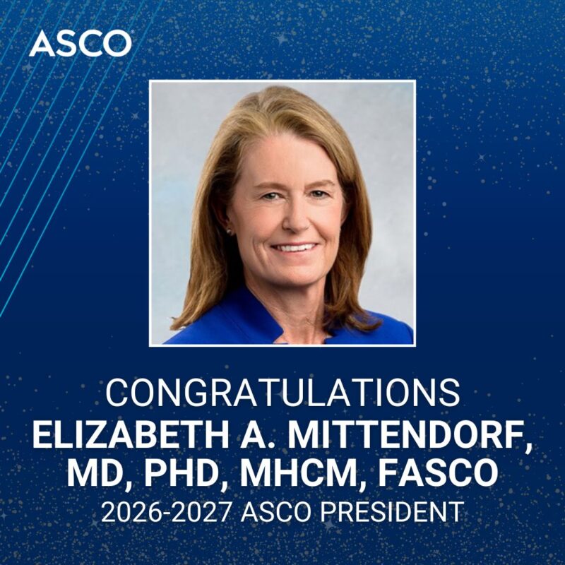 Erika Hamilton: Honored to have been elected to the ASCO Nominating Committee