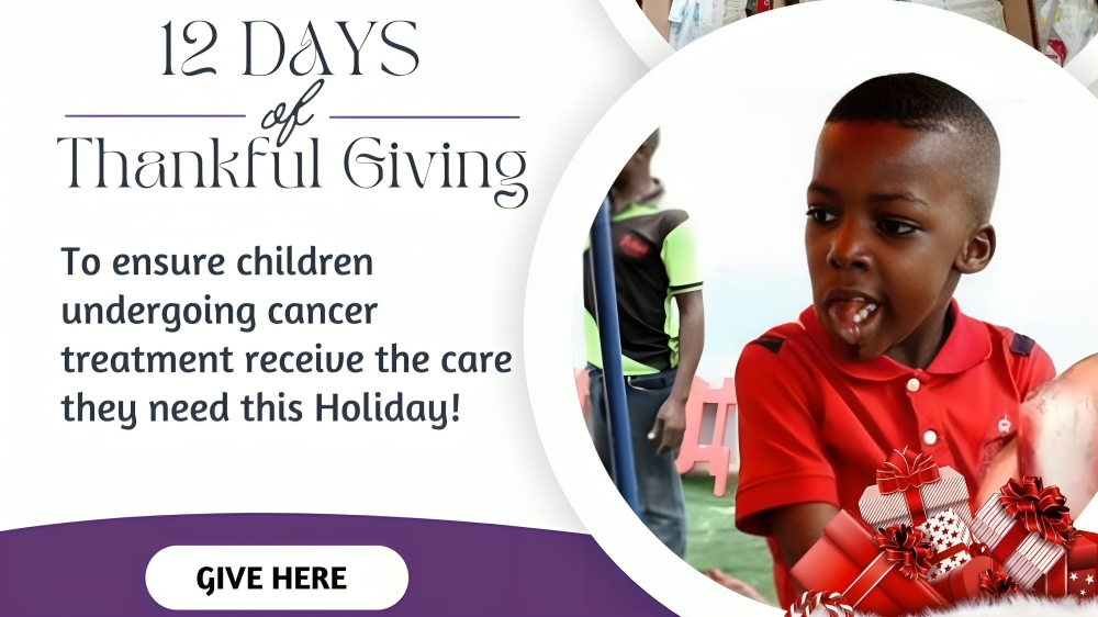 The Dorcas Cancer Foundation’s 12 Days of Thankful Giving