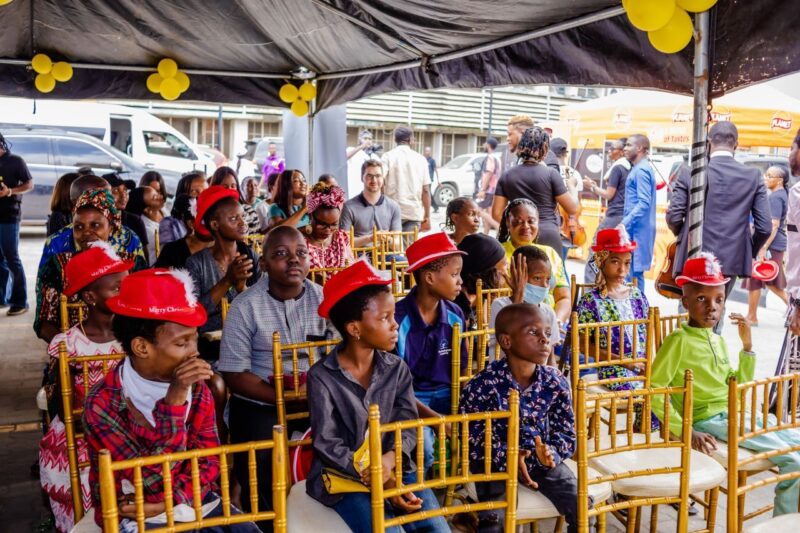 Franklyn Eluagu: Creating unforgettable memories filled with holiday cheer, gifts, and endless smiles for these brave young heroes