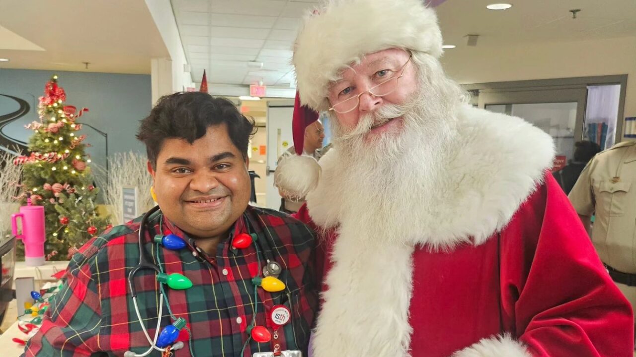 Akshat Jain: A special privilege to work as a pediatric hematologist oncologist on special days like Christmas