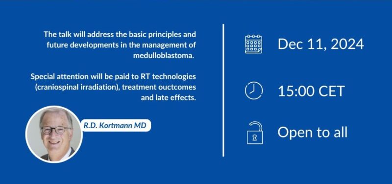 Educational Lectures on Paediatric Radiation Oncology Series - SIOP