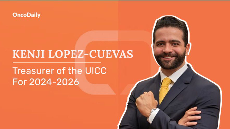 Kenji López Cuevas has been appointed as the Treasurer of the UICC for 2024-2026