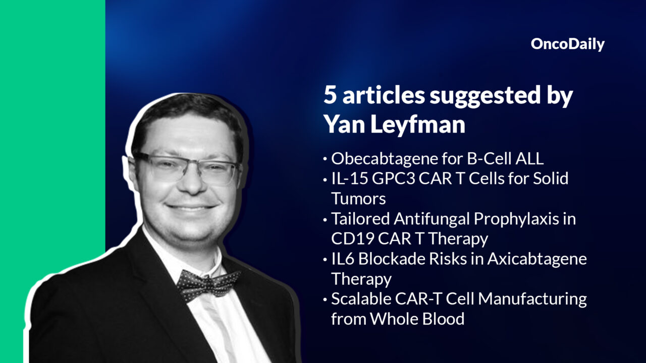 Five articles suggested by Yan Leyfman