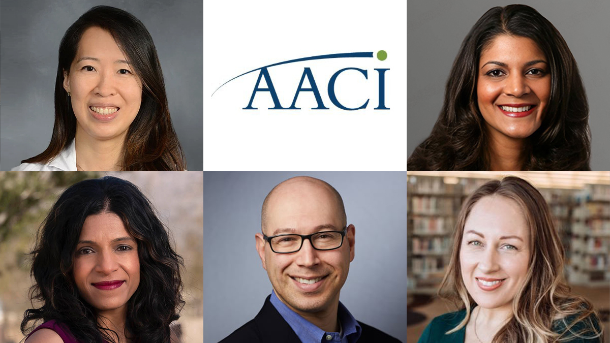 The newly elected steering committee members for 2025 of the AACI Physician Clinical Leadership Initiative and Cellular Therapy Initiative