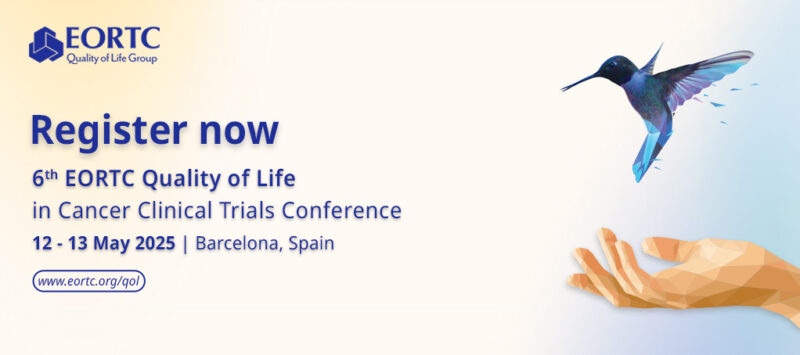 Quality of life in cancer trials – May 2025, Barcelona – EORTC