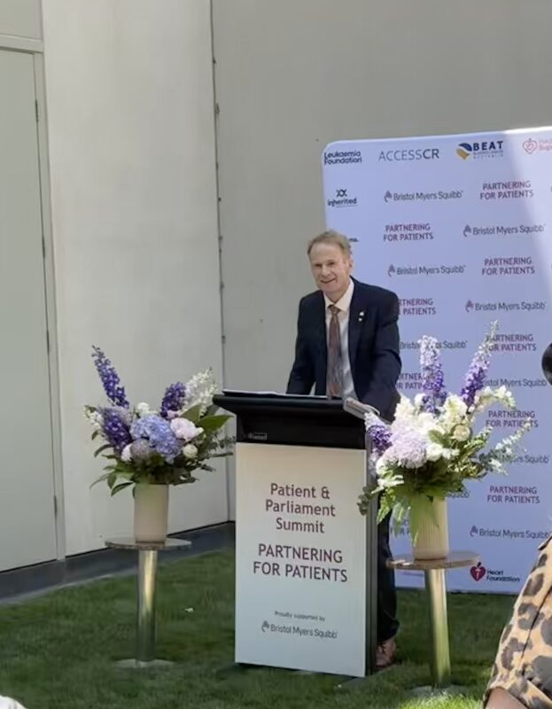 Richard Scolyer shared his Cancer Journey at Parliament House in Canberra