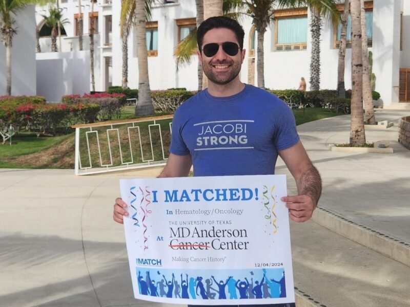 Stepan Esagian: I’ve matched at MD Anderson for my hematology/oncology fellowship