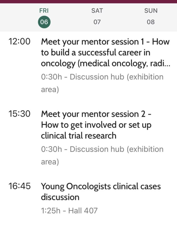 Liz Connolly: Lots of super sessions for Young Oncologists at ESMOAsia24