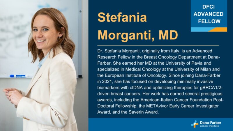 Meet Dr. Stefania Morganti - Dana-Farber’s Breast Oncology Center