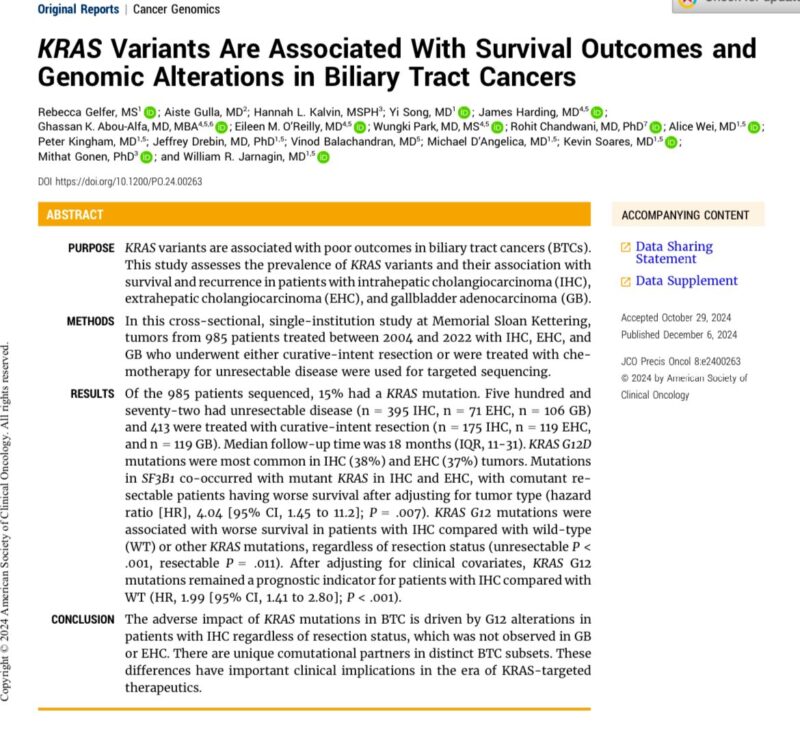 KRAS mutations