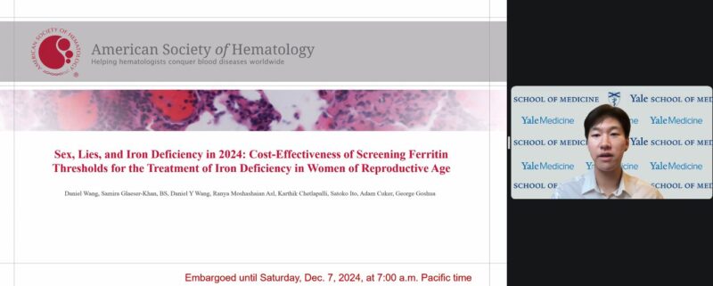 Universal screening for iron deficiency is cost effective and would improve QoL for women - Yale Cancer Center