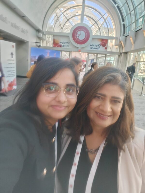 Shivani Modi: Grateful for the opportunity to catch up with my mentor Soni Smith at ASH24