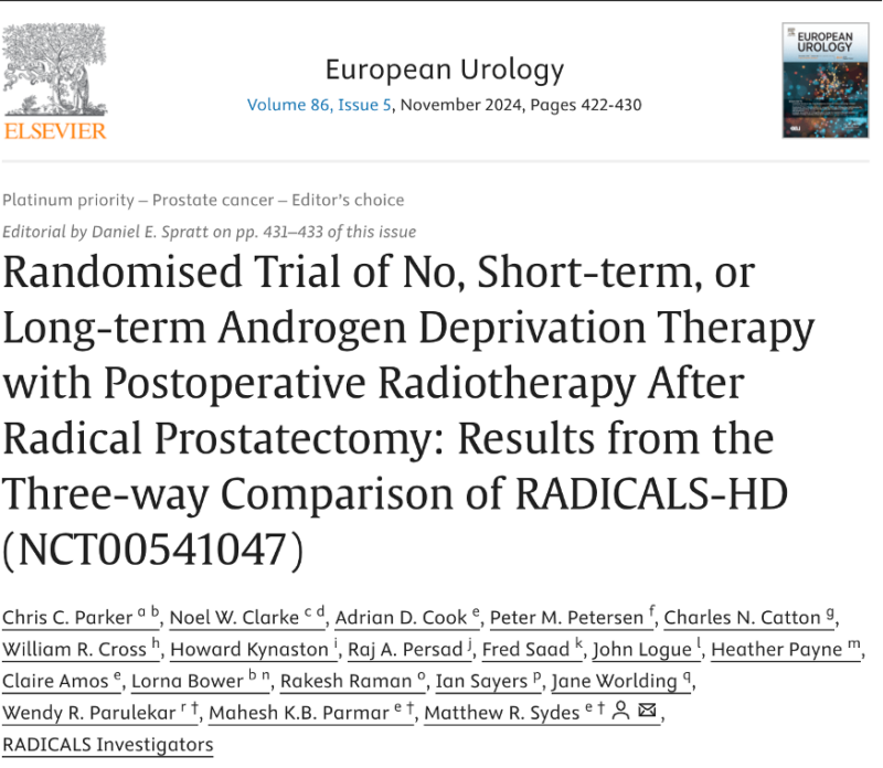 Top 5 Prostate Cancer Trials of 2024 by Toni Choueiri