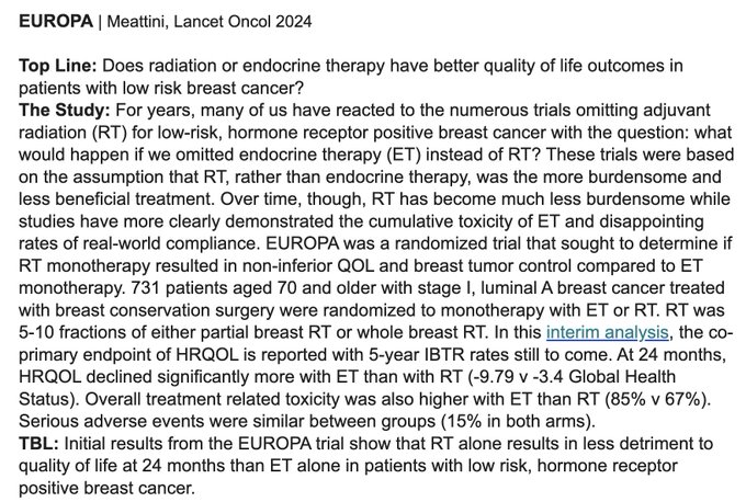 Radiation therapy