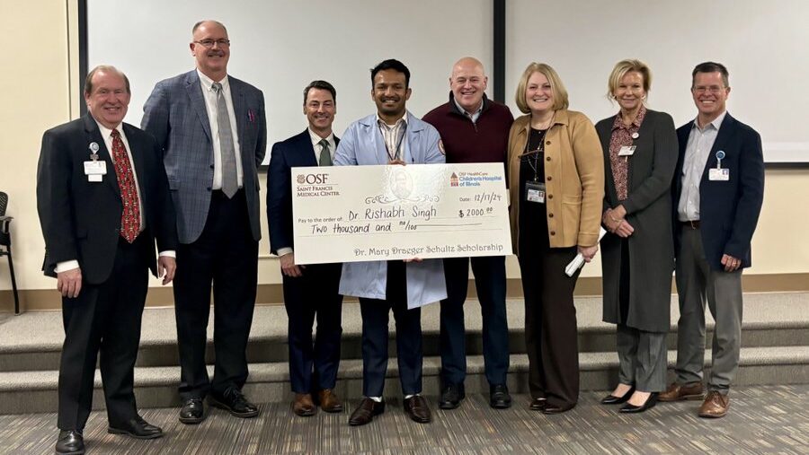 Rishabh Singh: Honored to receive the Mary Draeger Schultz Scholarship 2024