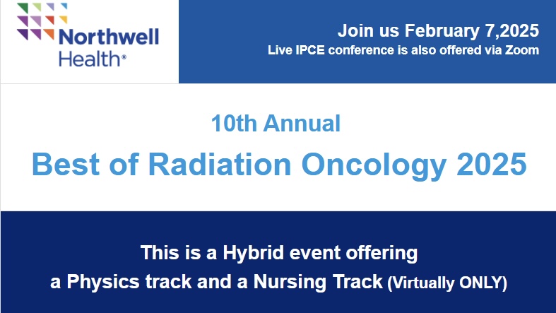 Leila Tchelebi: Registration open for the Northwell Health 10th Annual Best of Radiation Oncology conference