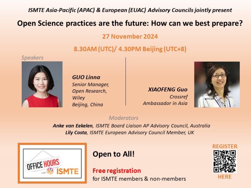 Vun-Sin Lim: Recap of the ISMTE Asia-Pacific Advisory Council office hour events