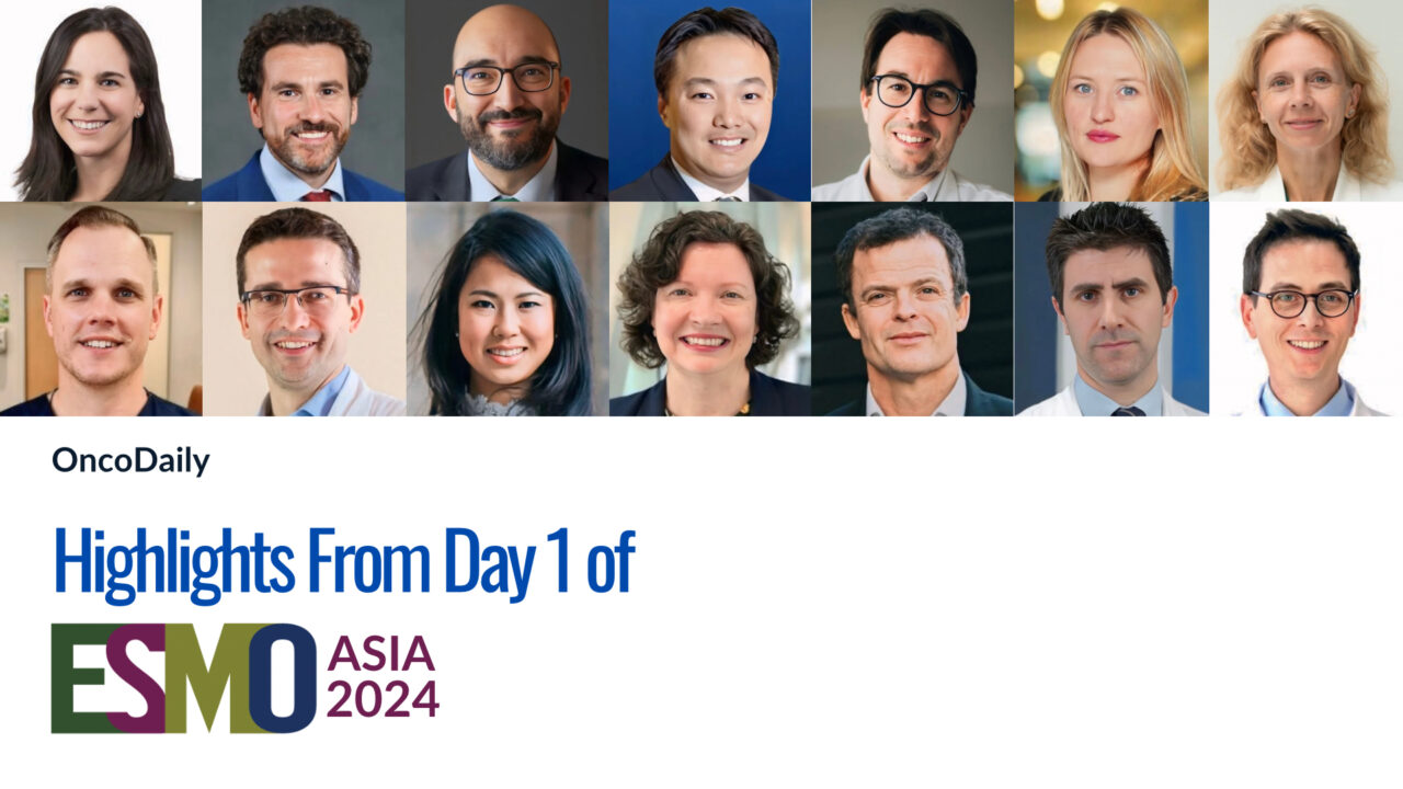 Highlights from Day 1 of ESMO Asia 2024