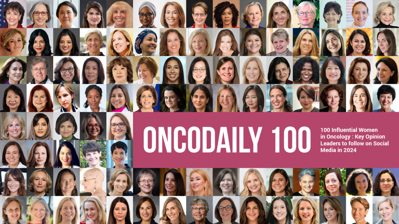 100 Influential Women in Oncology: Key Opinion Leaders to follow on Social Media in 2024